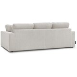 Bobochic Paris Bež sedežna garnitura iz rebrastega žameta 250 cm Belair – | Shoptok.si