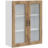  Zidni stakleni ormarić Umjetnički hrast 80 x 31 x 100 cm | shoptok.hr