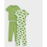 Sinsay - Komplet 2 pižam - Zelena