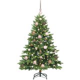 vidaXL Umestno božično drevo med 150 LED Zelena 120 cm PE in PVC | Shoptok.si
