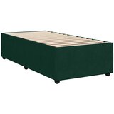 Box spring krevet s madracem tamnozeleni 100x200 cm baršunasti | shoptok.hr