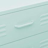 vidaXL Ladičar boja mente 80 x 35 x 101,5 cm čelični | shoptok.hr
