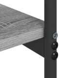 vidaXL Sivi hrast sonoma 101 x 35 x 80.5 cm Konstruirano drvo | shoptok.hr