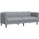 Maison Chic kavč - Sofa - Kanape trosed svetlo siva tkanina, (21726770) u