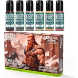 Green Stuff World Opaque Paint Set - Flesh Colours | Set Akrilnih Boja x6 | Eponuda.com