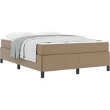  Posteljni okvir z vzmetnico Kapučino 140 x 200 cm Umetna koža | Shoptok.si