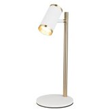 Opviq Stona lampa Lume-71-17, O5,5,11 cm, IP20, Bijelo-zlatna boja | Eponuda.ba