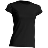  Ženska T-shirt majica kratki rukav crna, 150gr | Shoptok.si