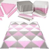 springos 186x186 cm roza penasta podloga za puzzle., (21630030) | Shoptok.si