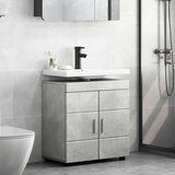  Set ormarića za kupaonicu TULUM Betonski sivi 60 x 34 x 63 cm | shoptok.hr