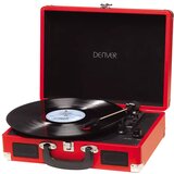 Denver gramofon VPL-120 , USB, zvučnici 2 x 1W, audio out, 331/3rpm, 45rpm or 78rpm, PC recording,crveni | Eponuda.ba