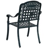  Vrtna stolica 2 pcs Zelena 55 x 56,5 x 91cm Aluminij | shoptok.hr