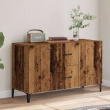 vidaXL Komoda starinski les 100x36x60 cm inženirski les | Shoptok.si