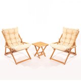 Hanah home MY005 Set vrtnih stolica i stolića za kavu, bež Cijene