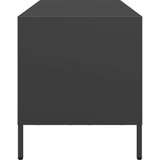 TV ormarić crni 101 5x39x43 5 cm hladno valjani čelik | shoptok.hr
