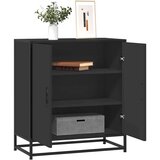 vidaXL Komoda crna 68x35x76 cm konstruirano drvo i metal | shoptok.hr