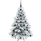 vidaXL Umestno božično drevo med 150 LED Zelena 120 cm PE in PVC | Shoptok.si