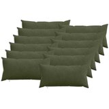  Presvlaka za jastuk 12 pcs HEERLEN Zelena 40 x 80 cm Kord | shoptok.hr