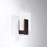  Sollux SL.1096 - Zidna svetiljka LAPPO 1xE14/10W/230V wenge | Eponuda.com