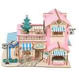  3d drvena slagalica - Romantični caffe bar Cene