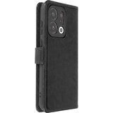 AVIZAR Preklopni Ovitek za Oppo Find X9 Učinek Vintage Usnja s Stojalom in Prostorom za Kartice, Črna, (5000274431) | Shoptok.si