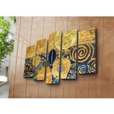 Wallity 5PATK-234 multicolor decorative canvas painting (5 pieces) Cene