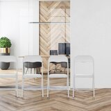 MID.YOU Zložljiv Stol Tudela Basic, Bela | Shoptok.si