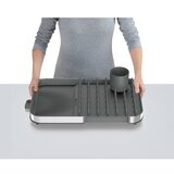 Joseph Joseph Sivi prilagodljiv ocjeđivač za posuđe od nehrđajućeg čelika 35x39 cm Duo – | shoptok.hr