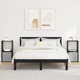  Noćni ormarić s ladicama 2 pcs Crni hrast 35 x 32 x 68,5 cm | shoptok.hr