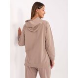 RELEVANCE Sweatshirt-RV-BL-A168.18-dark beige Cene