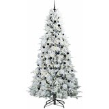  Umjetno božićno drvce s nogom s stalakom Bijelo 240 cm PE i PVC | Eponuda.com