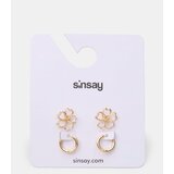 Sinsay Naušnice U Obliku Cvjetova 2 pack Cijene