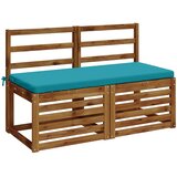  Jastučić za klupu SOEST 100% poliester Tirkizna 120 x 50 x 5 cm Slike