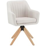 Bessagi Home naslanjač lucita, bež, žamet Cene