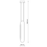 Solea 46 VISILICA 8W 3000K CRNA Cene