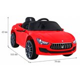  Licenciran avto na akumulator Maserati Ghibli - rdeč | Shoptok.si