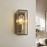  Endon 119144 - Zidna svetiljka HAMMOND 1xE27/10W/230V mesing | Eponuda.com