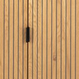 Livetastic Vitrina u dekoru hrasta u prirodnoj boji 80x180x40 cm Jaipur – | shoptok.hr
