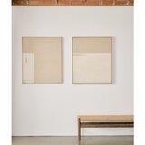Kave Home Ročno naslikana slika z okvirjem/na platnu 80x100 cm Salin – | Shoptok.si