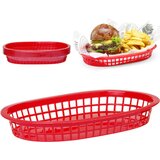 Hendi Ovalna rdeča košara za kruh, 6 kom - 426319, (21397013) | Shoptok.si