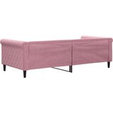  Dnevni krevet ružičasti 90 x 200 cm baršunasti | Eponuda.com