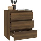  Komoda boja smeđeg hrasta 70 x 41 x 75 cm od iverice | shoptok.hr