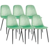 MID.YOU Set Stolov Fiolo, Metino Zelena, 6 Kos | Shoptok.si