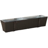  Ograda 2 pcs 80 x 17 x 17 cm Metal | shoptok.hr