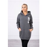 Kesi Hoodie with graphite patches Cijene