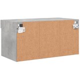 TV ormarić s LED svjetlima siva boja betona 60x30x30 cm | shoptok.hr