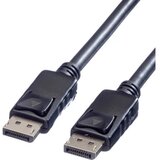 Roline DisplayPort priključni kabel DisplayPort vtič\, DisplayPort vtič 2.00 m črna 11.04.5602 zaščiten DisplayPort kabel, (20420928) | Shoptok.si