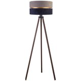  duolla - podna lampa duo 1xE27/60W/230V prečnik 44 cm siva/plava/braon | Eponuda.com