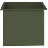  Vrtna posuda za sadnju s LED svjetlom 2 kom. Maslinastozelena - Maslinastozelena 50 x 60 x 48 cm 2 | shoptok.hr