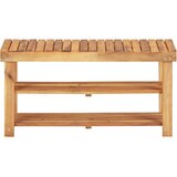  Stalak za cipele od masivnog bagremovog drva 90 x 32 x 46 cm | Eponuda.ba